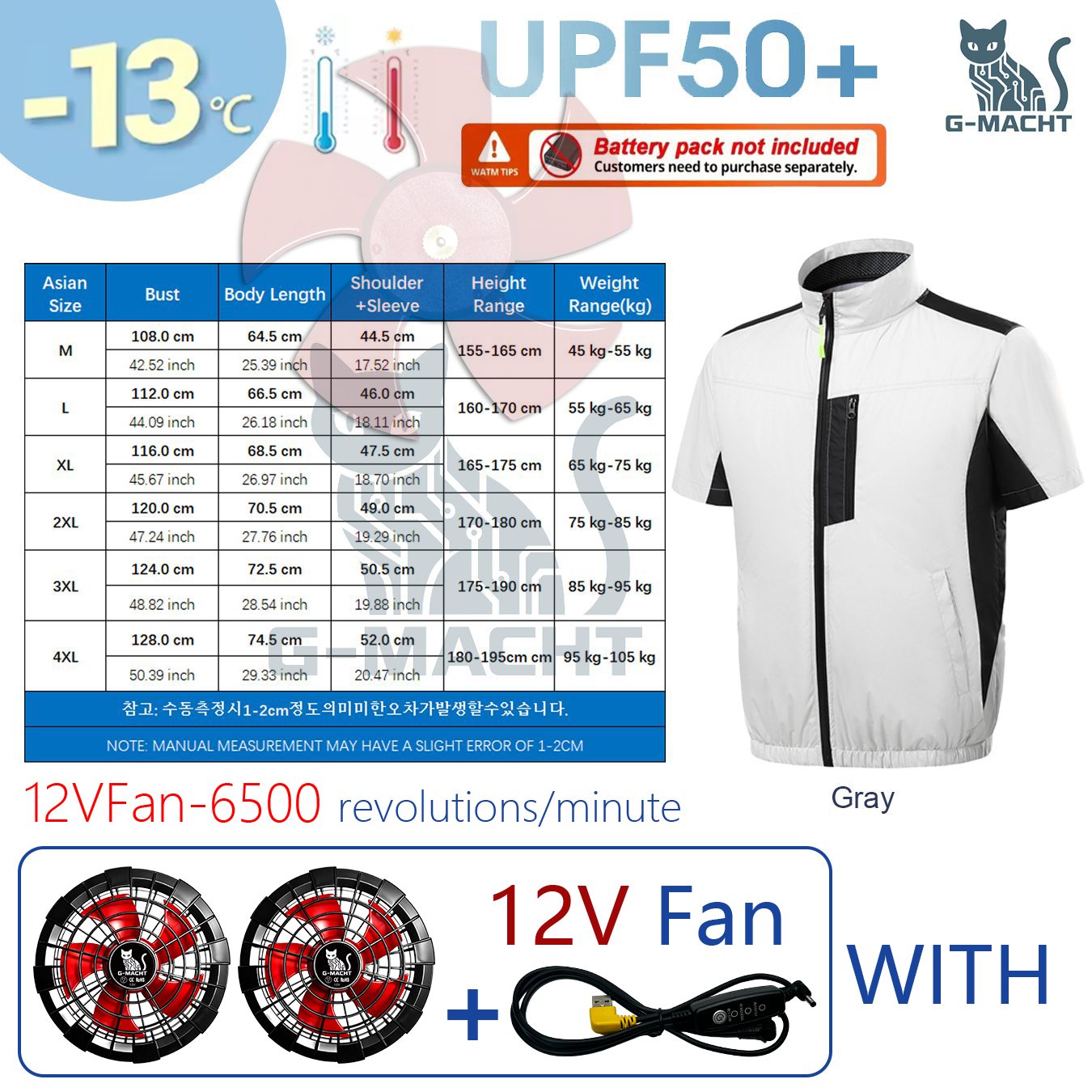 Summer 4 Fans Air Conditioning – Outdoor Sport Windbreaker Bewertung und Preis