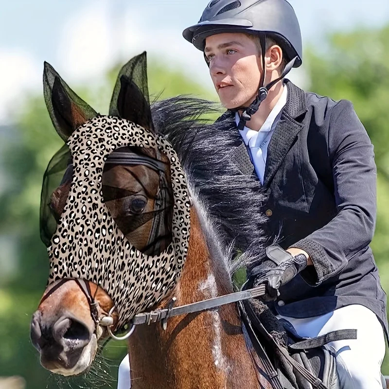 1pcs Leopard Print Horse Fly M – Grooming Kit Horse Bewertung und Preis
