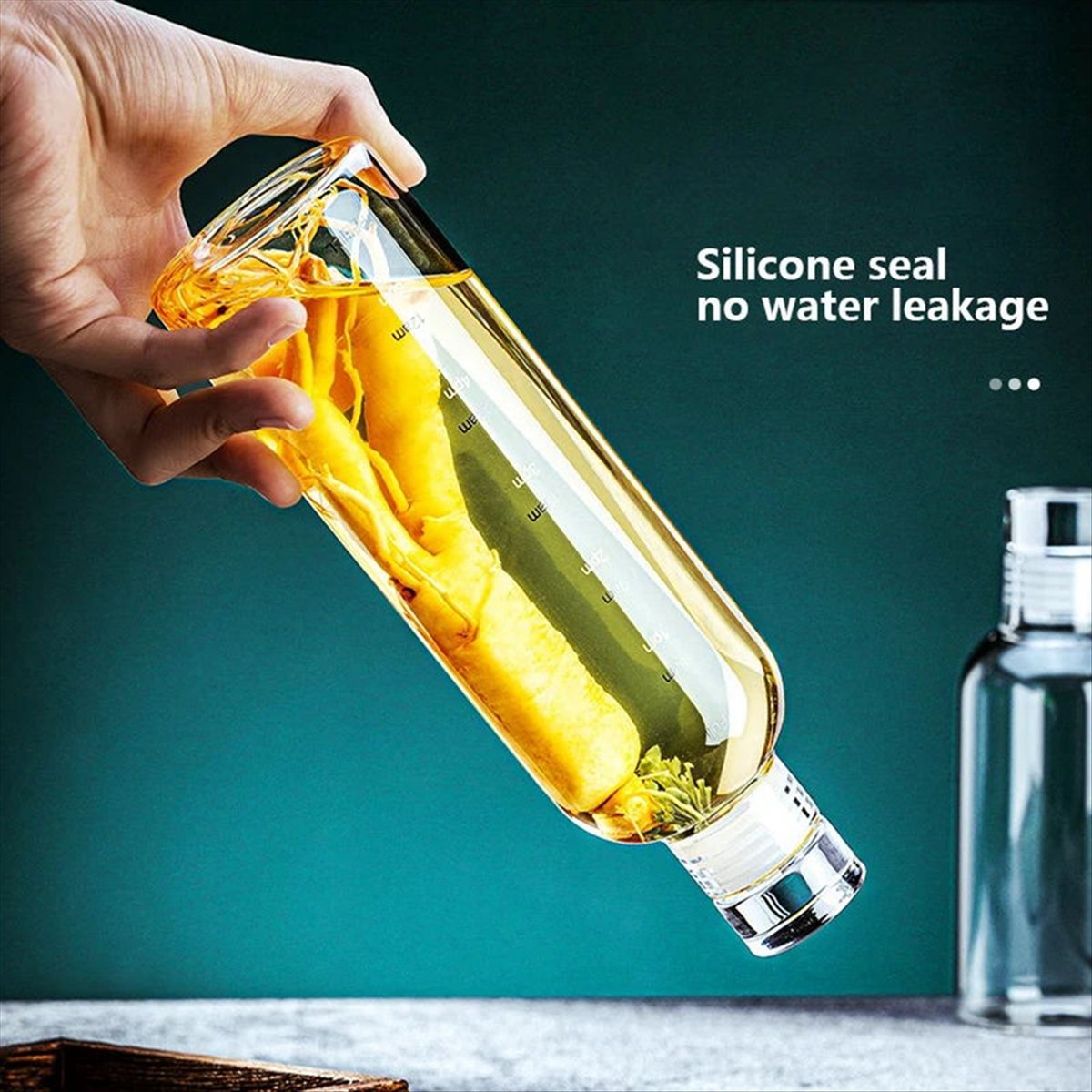 Okay 1000ml Glass Sport Water  – Outdoor Sport Glass Water Bottle Bewertung und Preis