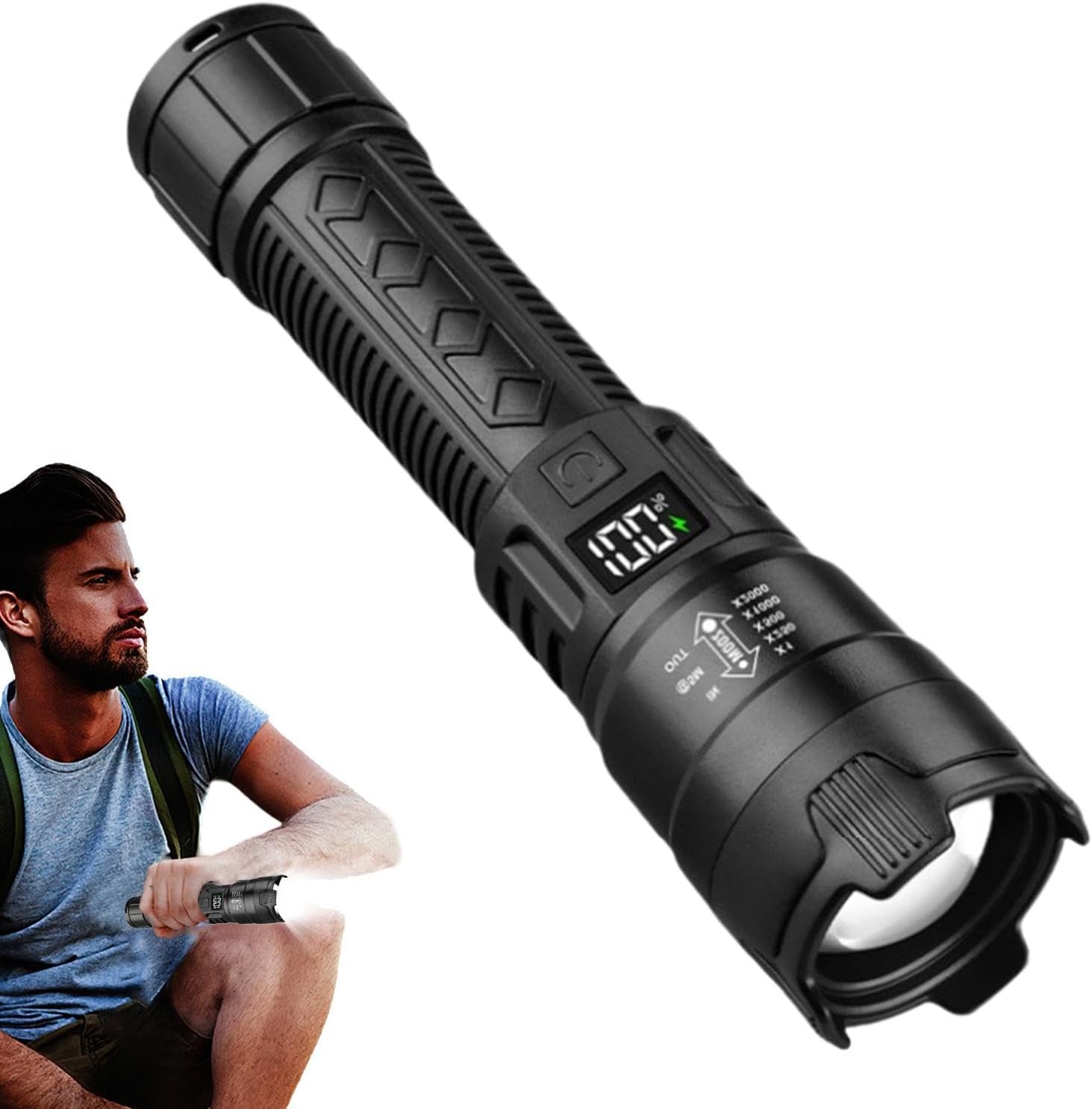 Tactical LED Flashlight 2000LM – Outdoor Sport Lights Bewertung und Preis