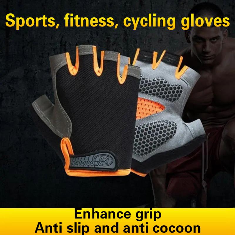 Half Finger Cycling Gloves Men – Outdoor Sport Gloves Bewertung und Preis