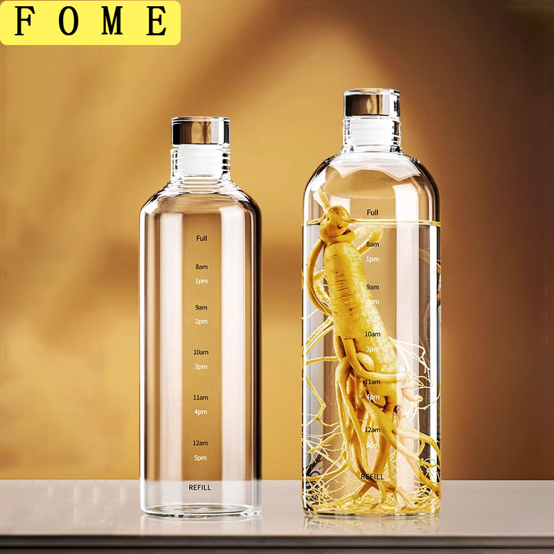 FOME Glass Sport Water Bottle  – Outdoor Sport Glass Water Bottle Bewertung und Preis
