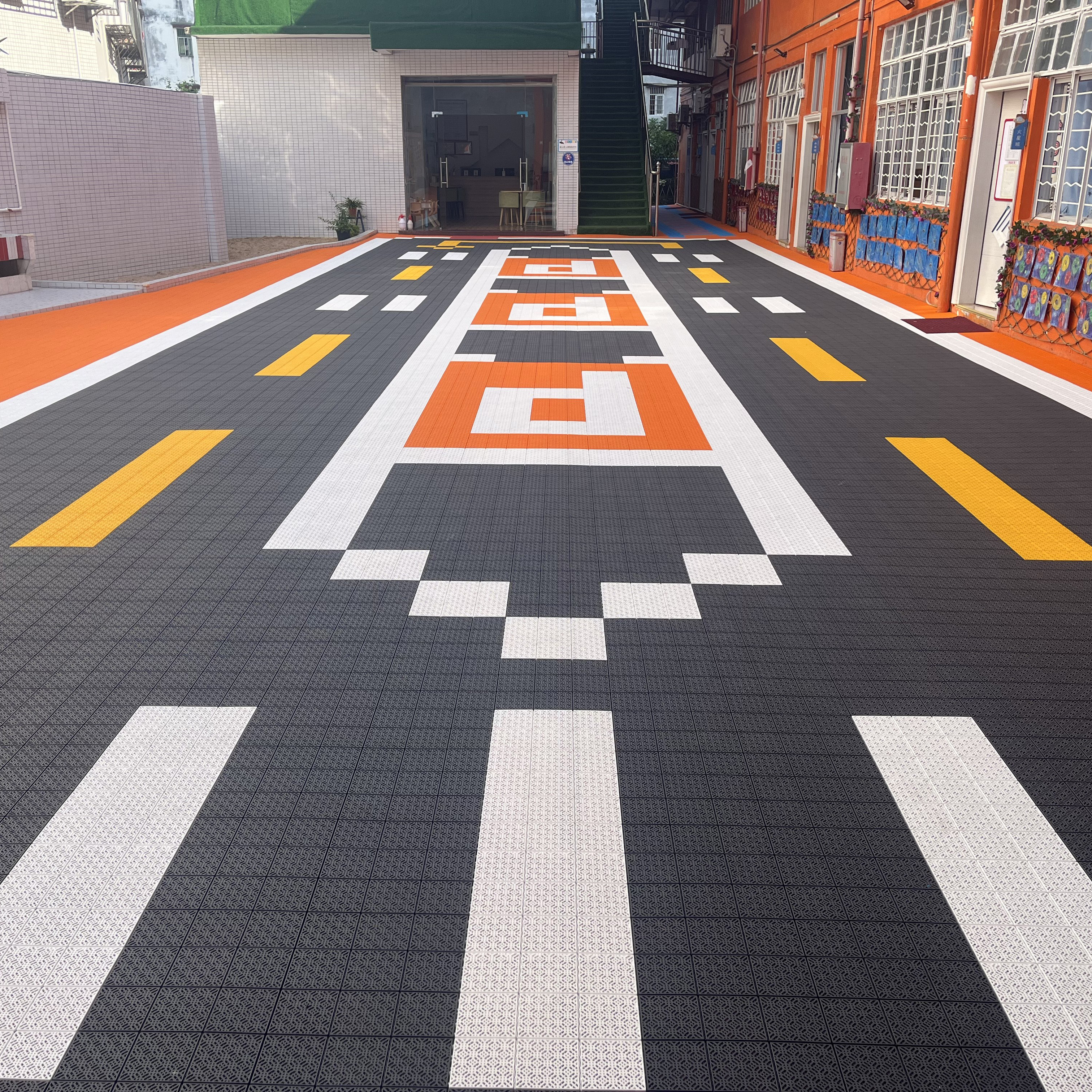 PP Plastic Custom Logo Outdoor – Outdoor Sport Court Tiles Bewertung und Preis