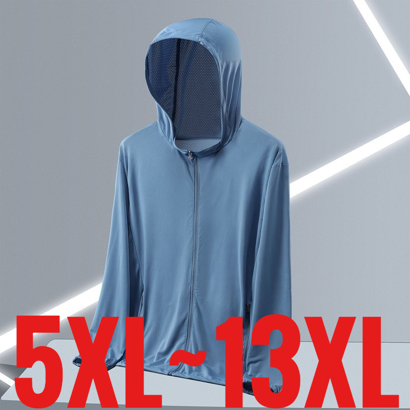 Extra Plus Size Men's Sun Prot – Outdoor Sport Windbreaker Bewertung und Preis