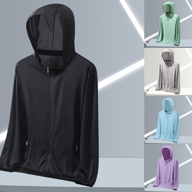 Extra Plus Size Men's Sun Prot – Outdoor Sport Windbreaker Bewertung und Preis
