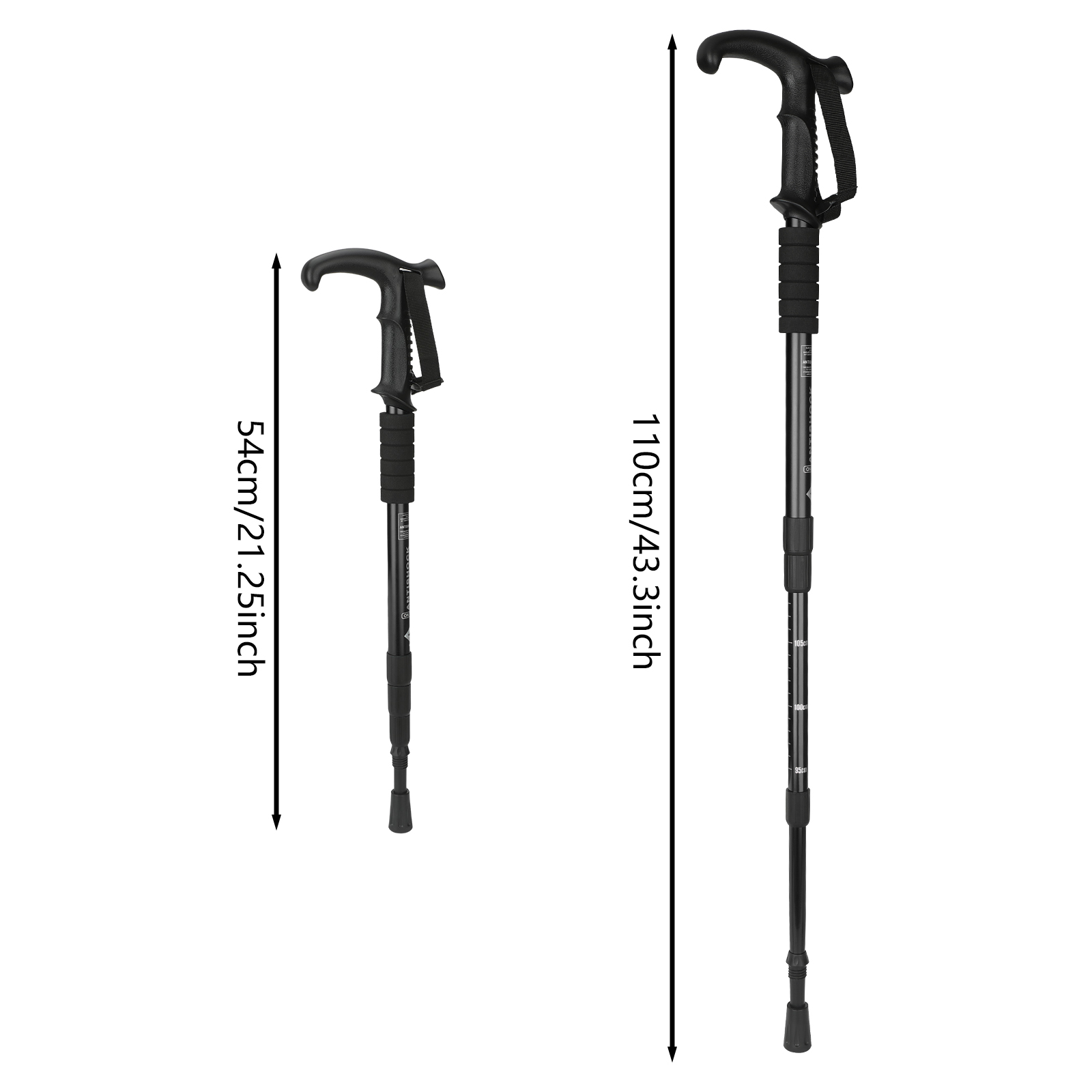 Aluminum Alloy Walking Stick f – Outdoor Sport Climbing Gear Bewertung und Preis