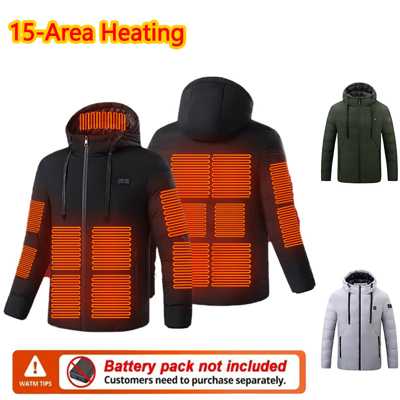 15 Area Heated Winter Hooded J – Outdoor Sport Jacket Bewertung und Preis