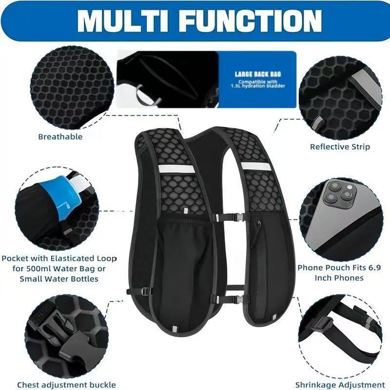 Running Vest Unisex Water-Resi – Trail Running Vest Bewertung und Preis