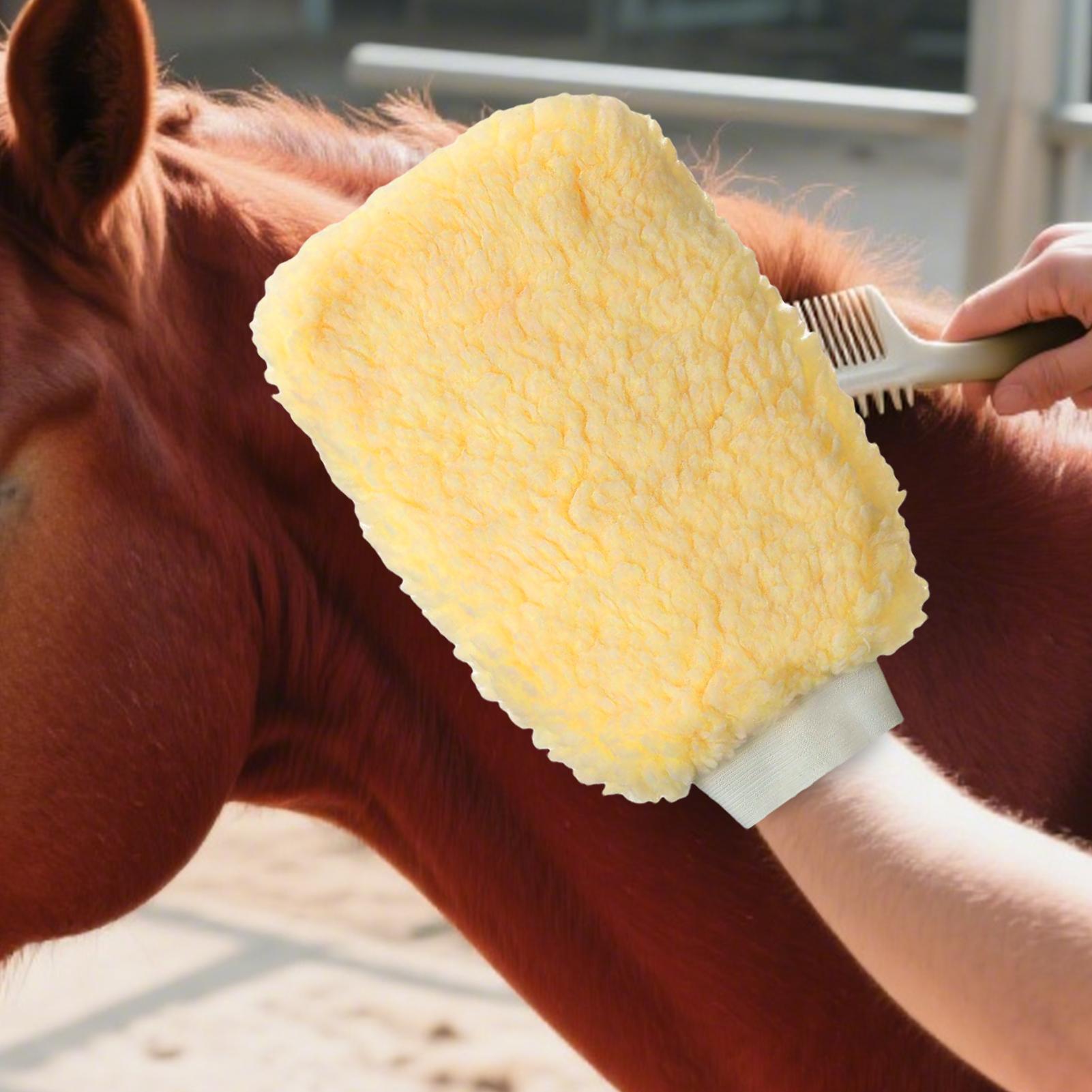 Tick Mitt Applicator Glove for – Grooming Kit Horse Bewertung und Preis