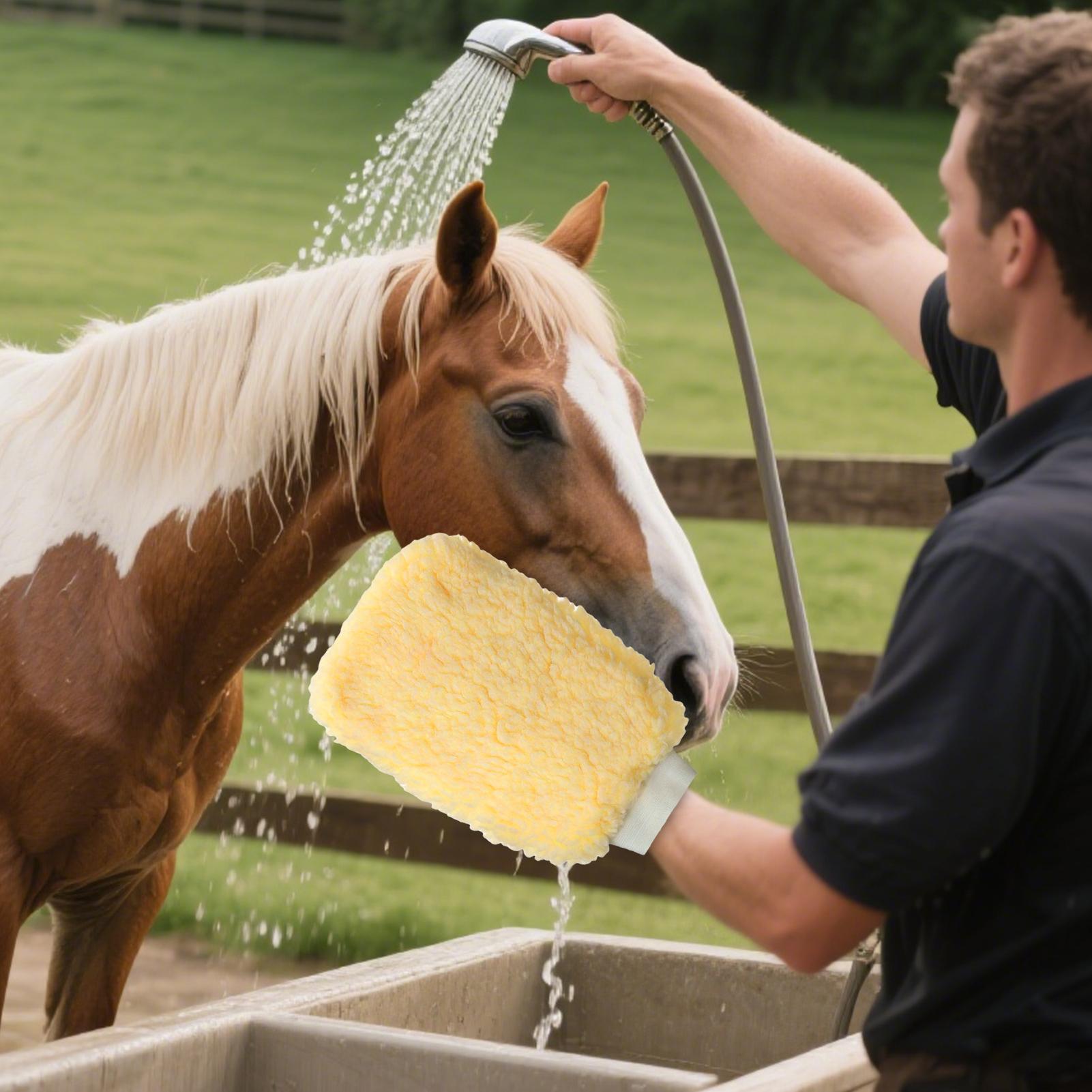 Tick Mitt Applicator Glove for – Grooming Kit Horse Bewertung und Preis