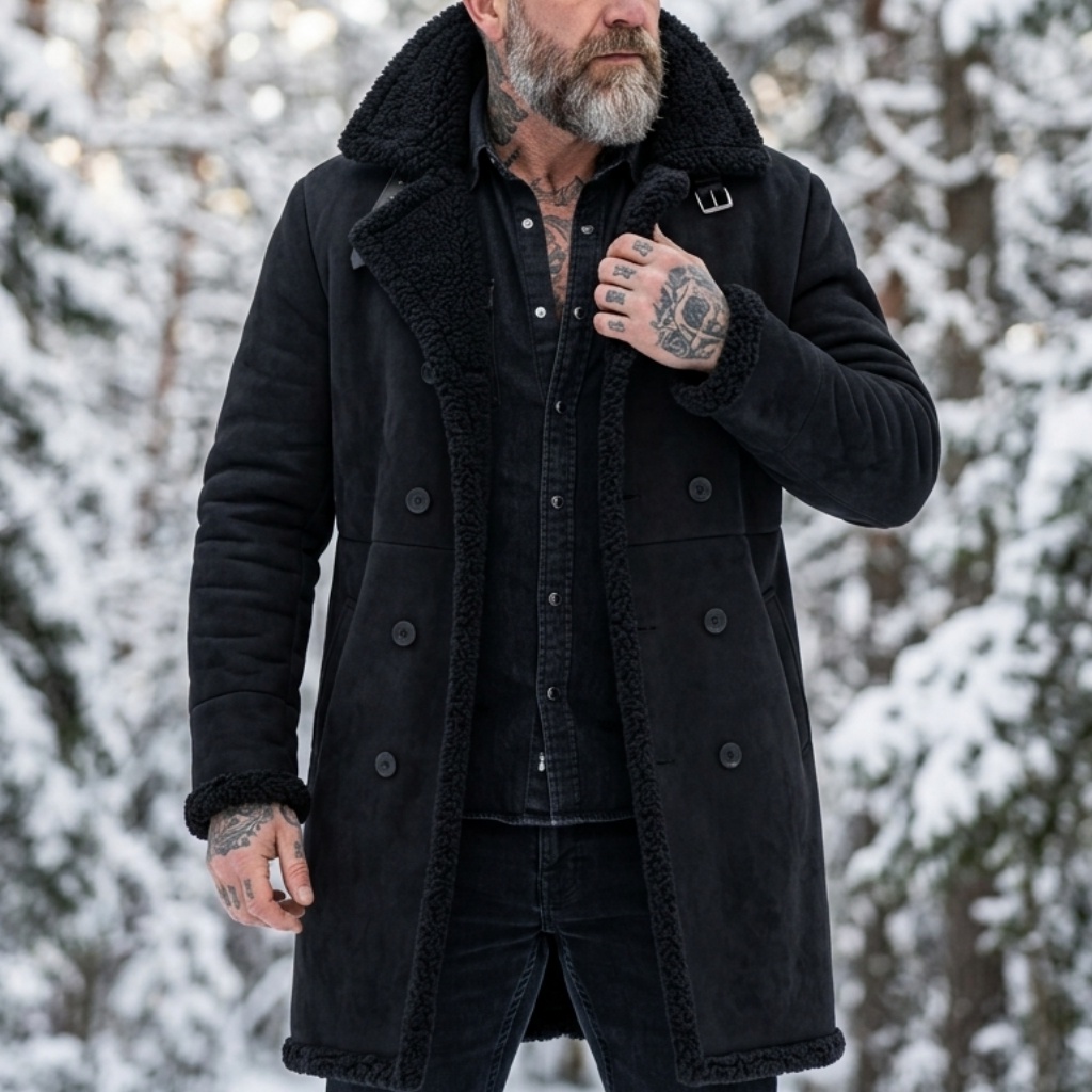Men's Faux Suede Fur Lined Win – Outdoor Sport Jacket Bewertung und Preis