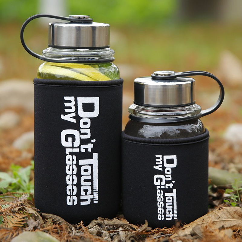 Portable 1000ml Glass Sports W – Outdoor Sport Glass Water Bottle Bewertung und Preis
