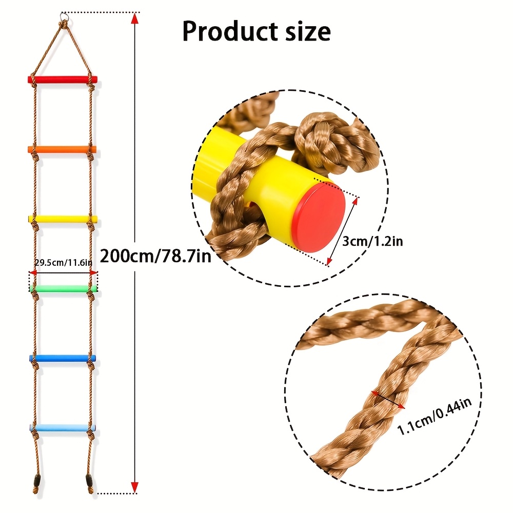 1pc Colorful Kid Climbing Ladd – Outdoor Sport Climbing Gear Bewertung und Preis