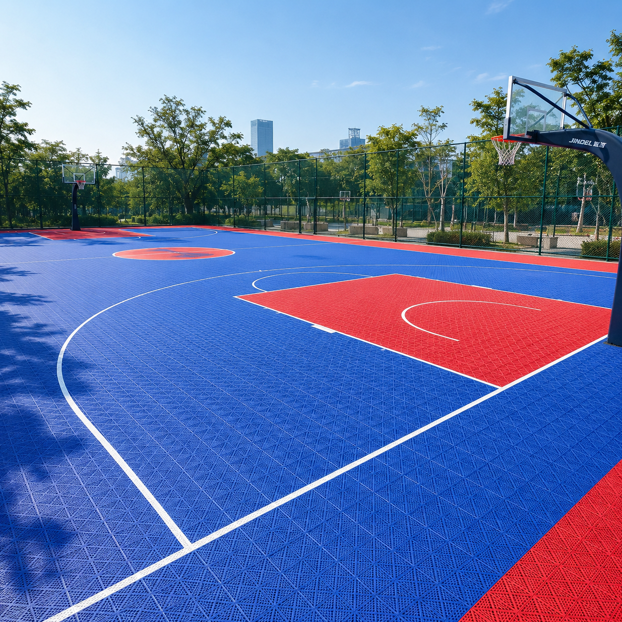 Intelligent pp Interlocking Po – Outdoor Sport Court Tiles Bewertung und Preis