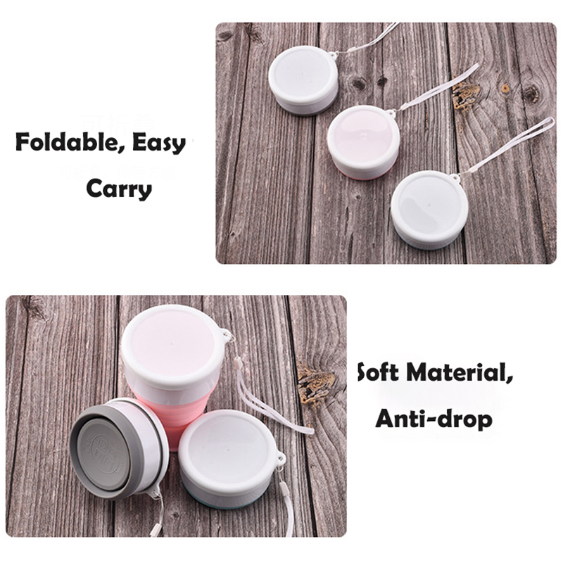 200Ml Silicone Folding Glass C – Outdoor Sport Glass Water Bottle Bewertung und Preis