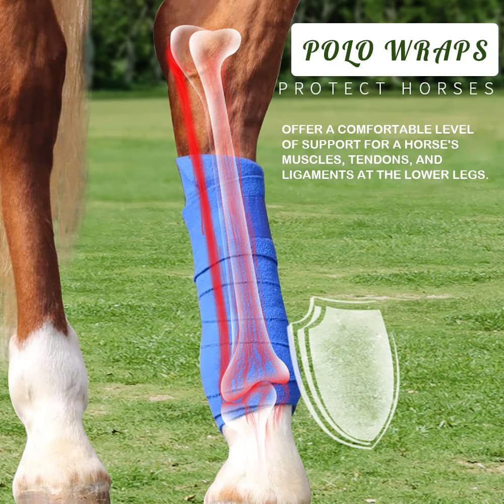 4 Pack Horse Polo Wraps Upgrad – Polo Wraps Fleece Bewertung und Preis