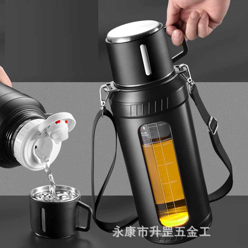 Large Capacity 2L Glass Water  – Outdoor Sport Glass Water Bottle Bewertung und Preis