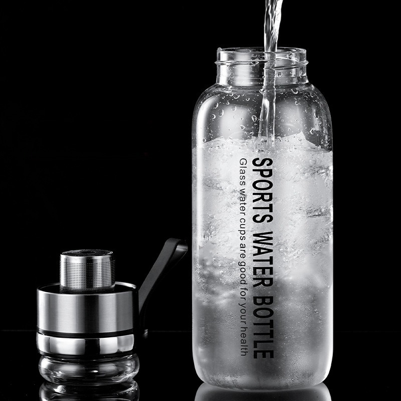 1.0/1.2 L Glass Water Bottle w – Outdoor Sport Glass Water Bottle Bewertung und Preis