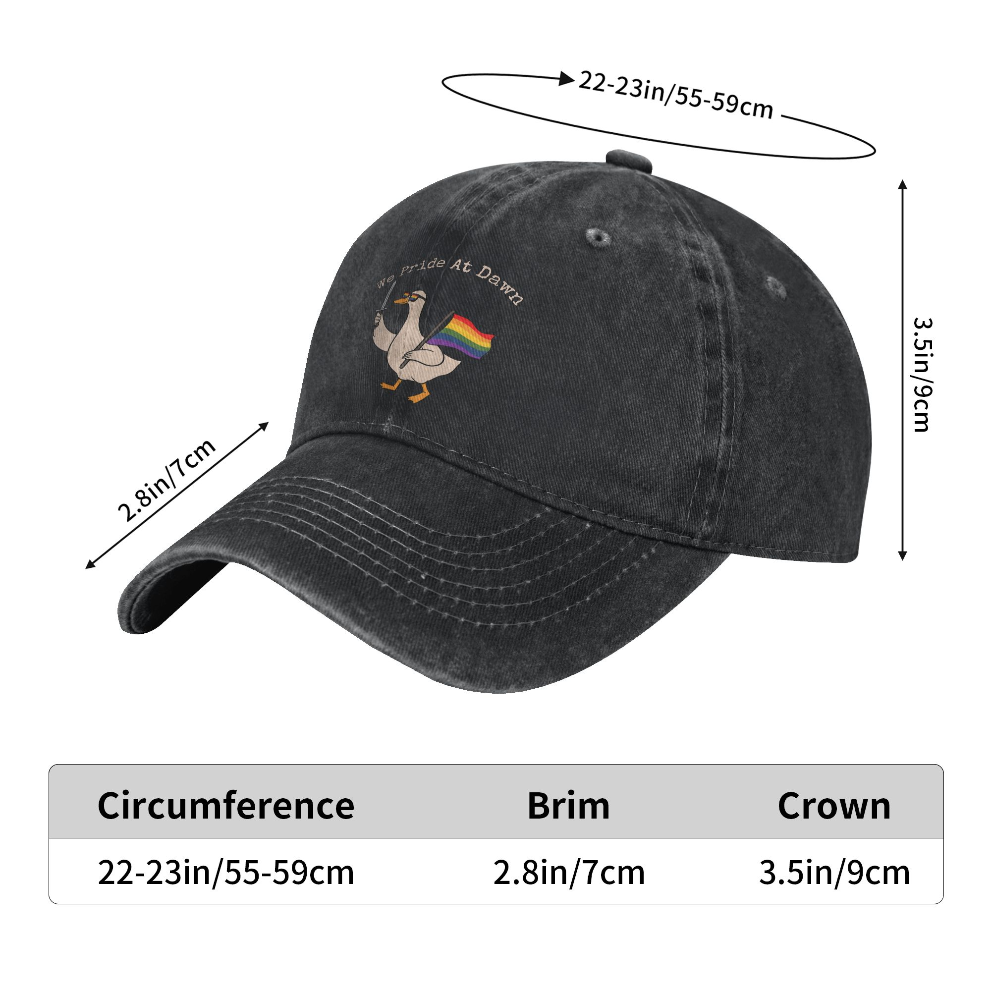 Washed Baseball Cap We Pride A – Outdoor Sport Hat Classic Bewertung und Preis