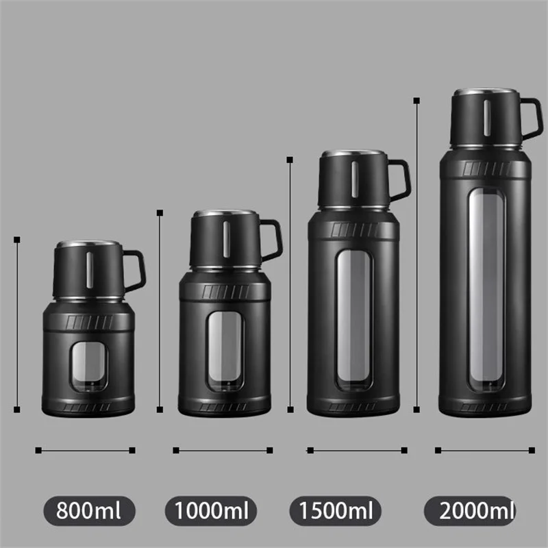 Large Capacity 2L Glass Water  – Outdoor Sport Glass Water Bottle Bewertung und Preis